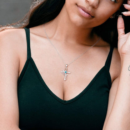 Cross Necklace for Women 12 Birth Months 